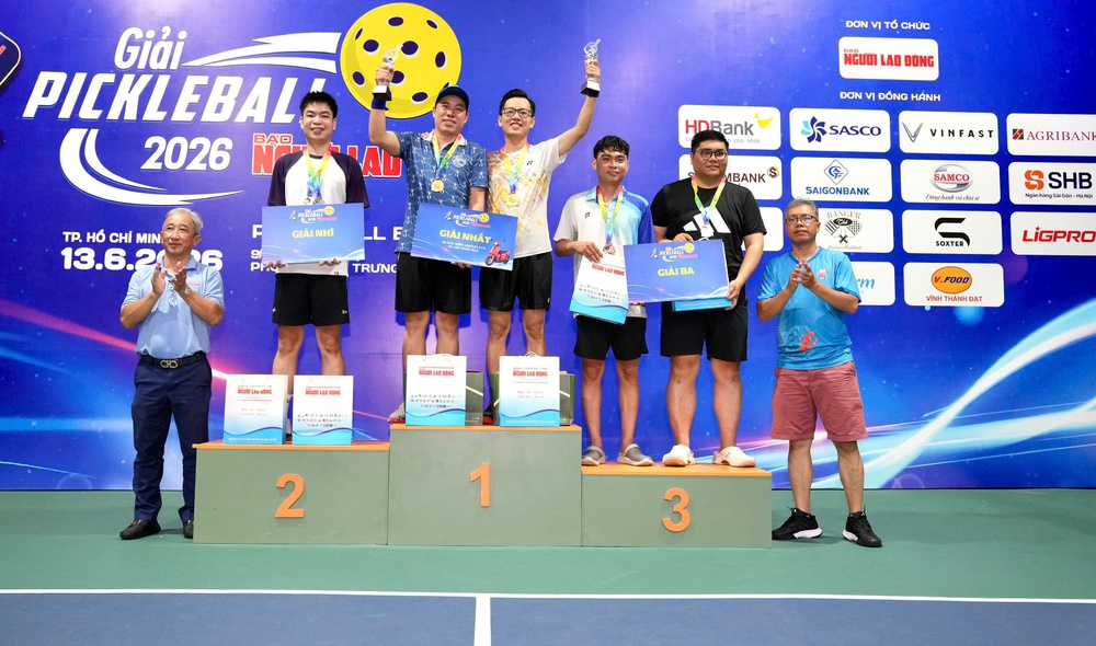 Giải pickleball báo Người Lao Động năm 2026: Khép lại một ngày hội thể thao giàu cảm xúc - Ảnh 87.