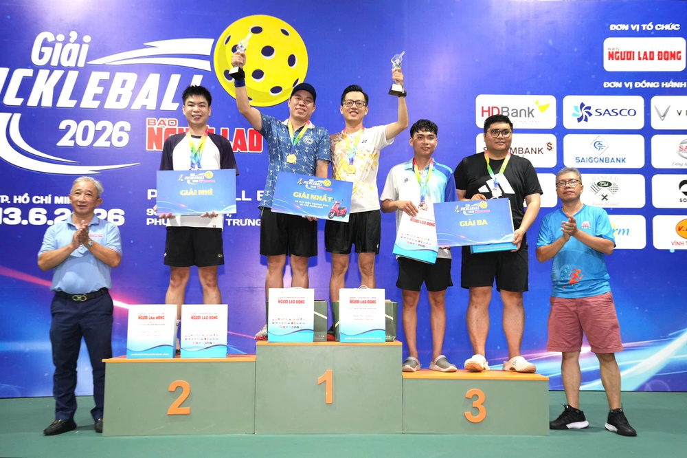 Giải pickleball báo Người Lao Động năm 2026: Khép lại một ngày hội thể thao giàu cảm xúc - Ảnh 88.