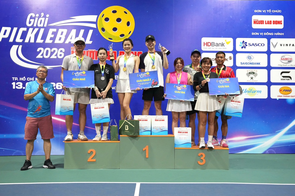 Giải pickleball báo Người Lao Động năm 2026: Khép lại một ngày hội thể thao giàu cảm xúc - Ảnh 89.