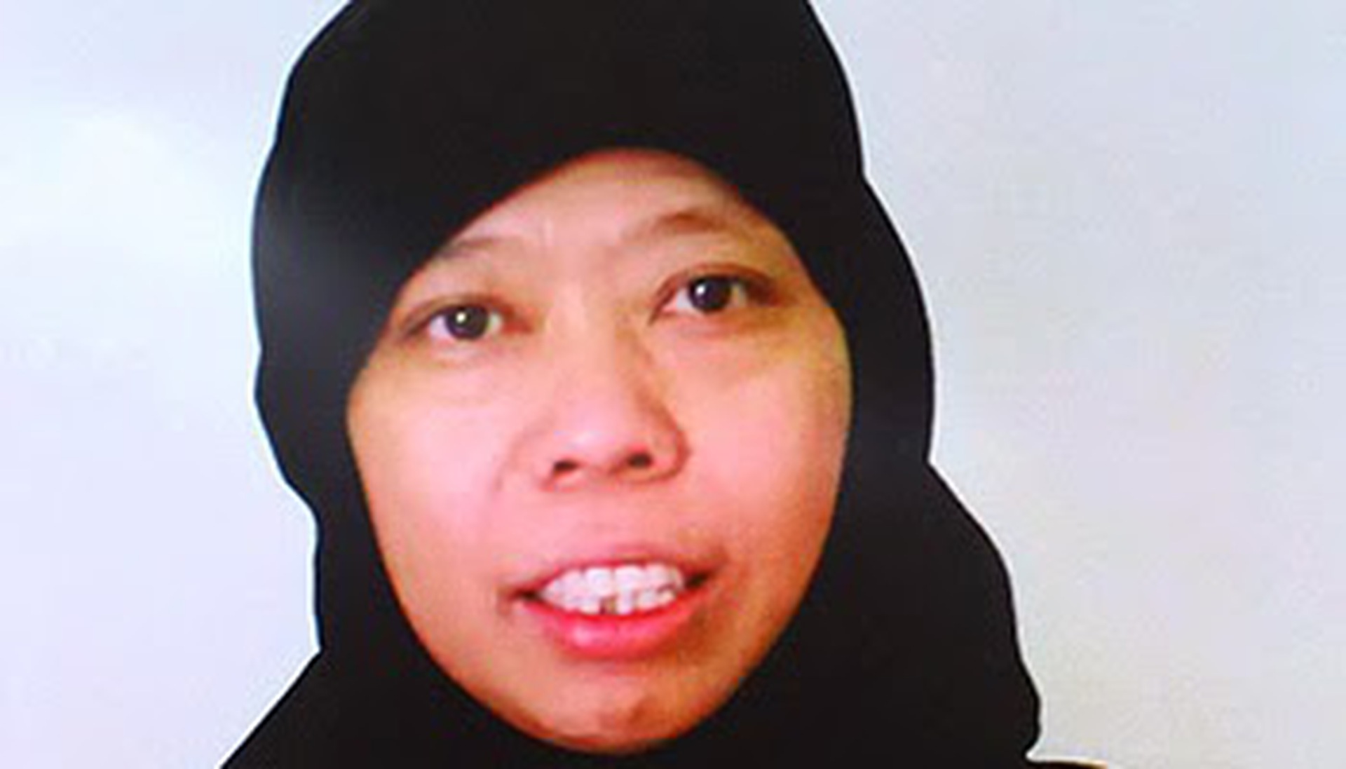C&ocirc; g&aacute;i gi&uacute;p việc Satinah Binti Jumadi Ahmad vừa được ch&iacute;nh phủ Indonesia d&ugrave;ng 2,1 triệu USD cứu tho&aacute;t khỏi bản &aacute;n tử h&igrave;nh. Ảnh: Death Penalty News