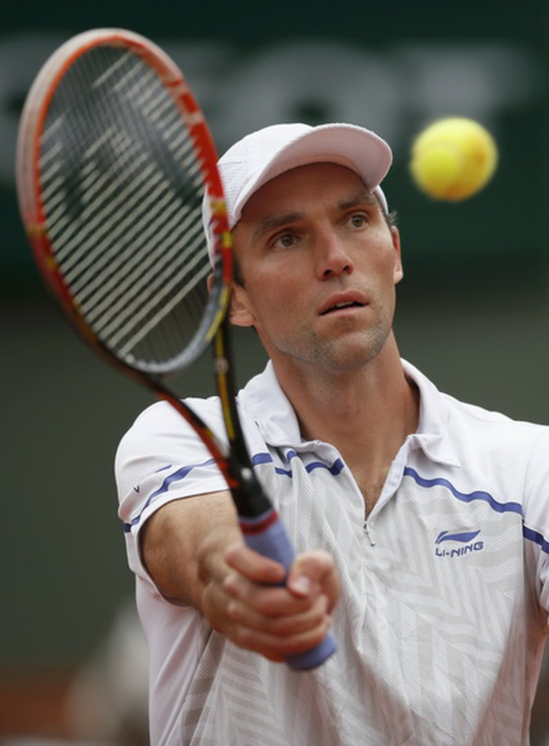 Ivo Karlovic để thua trước đối thủ chủ nh&agrave; Steve Johnson