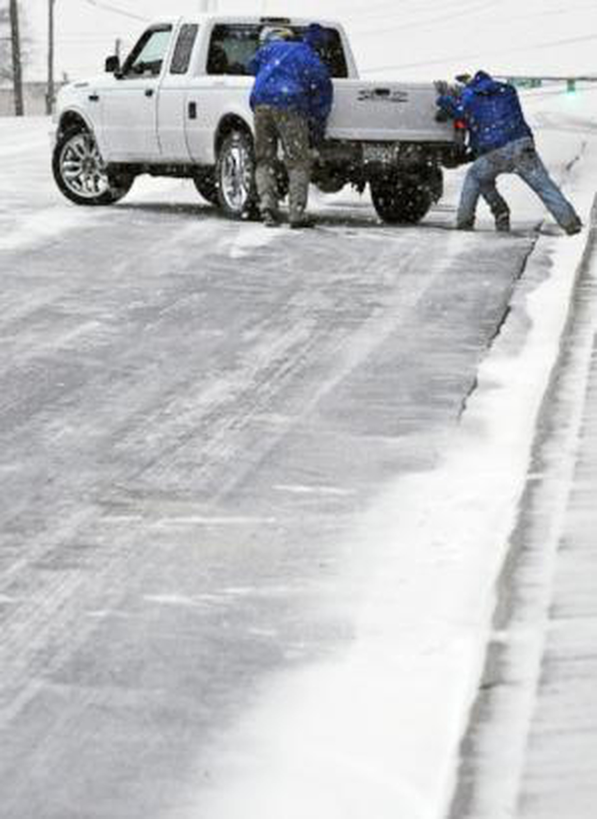 The Deep South Sees Rare Snowfall