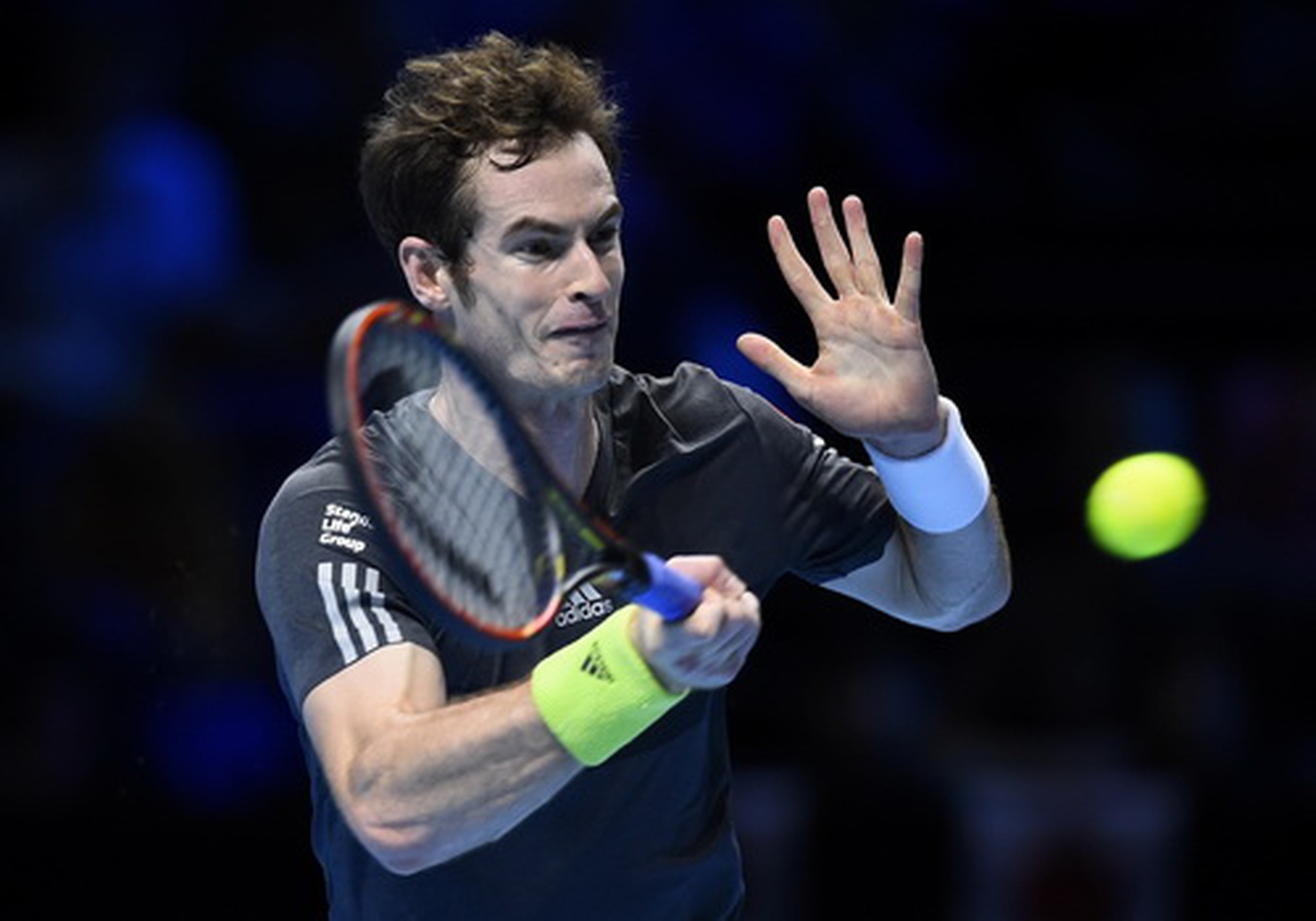 Murray gặp rất nhiều kh&oacute; khăn trong cuộc t&aacute;i đấu với Nishikori