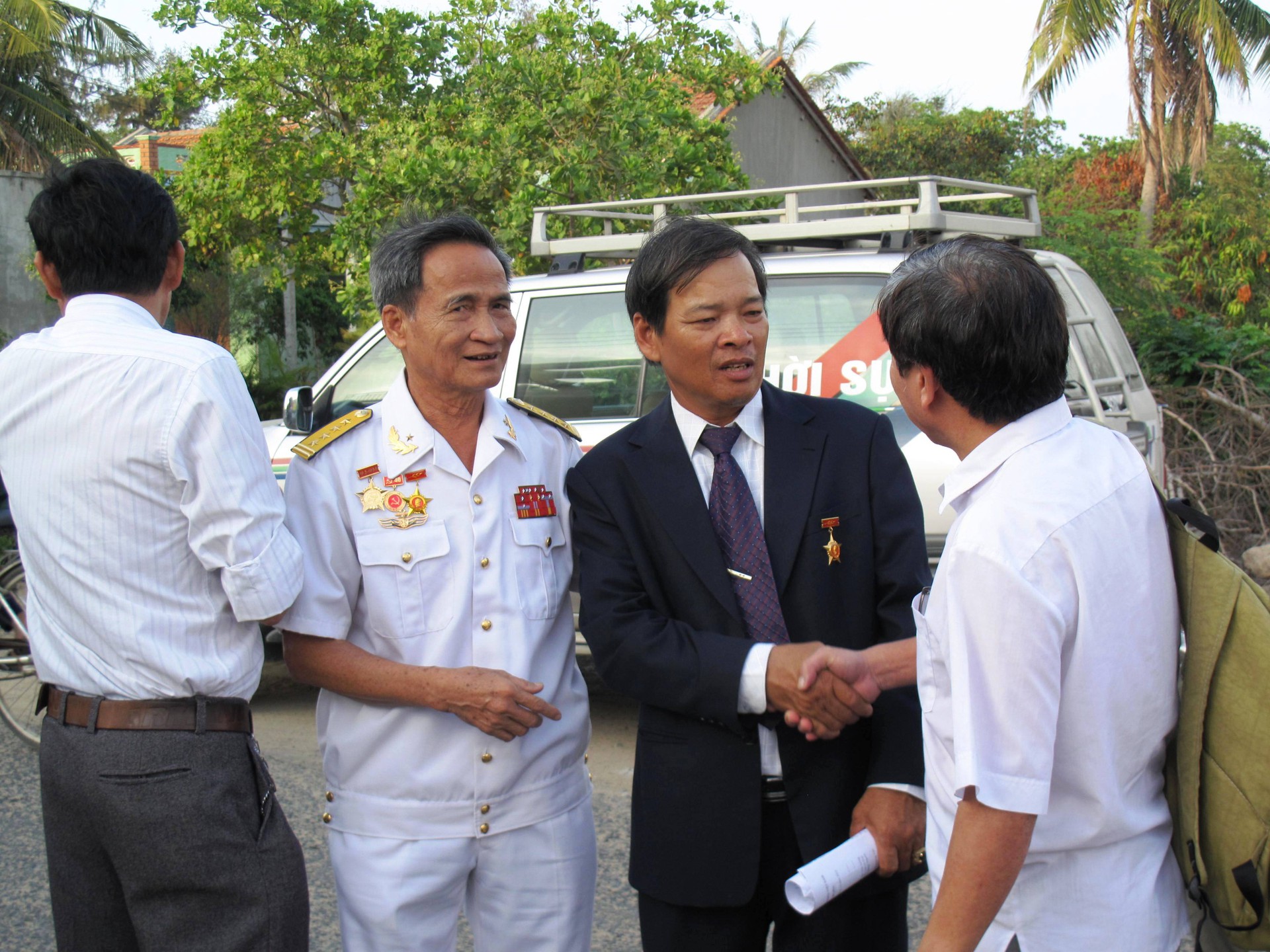 Những cựu binh Trường Sa mừng rỡ ng&agrave;y gặp lại