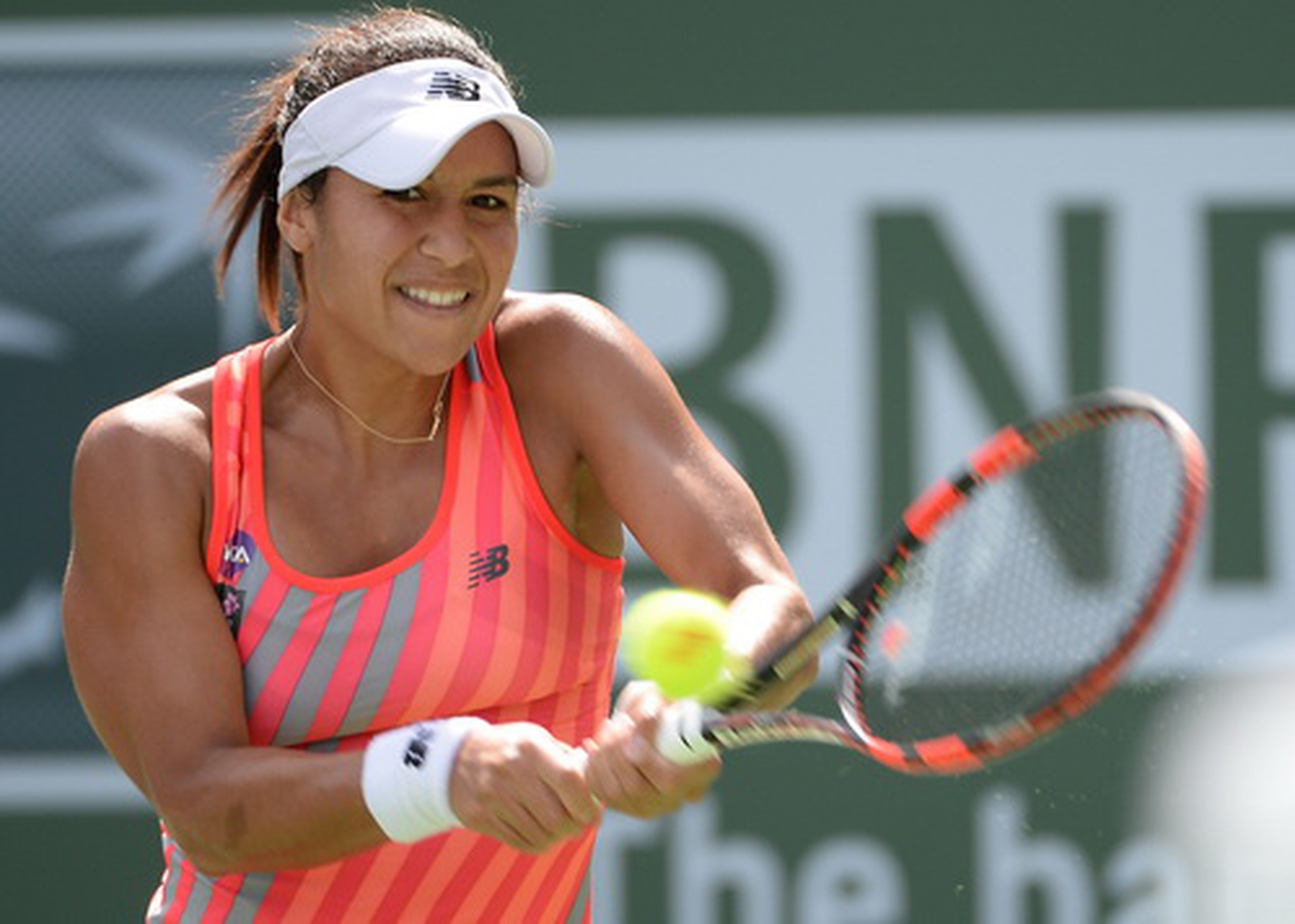 Heather Watson đ&aacute;nh bại Radwanska, lần đầu v&agrave;o v&ograve;ng ba Indian Wells