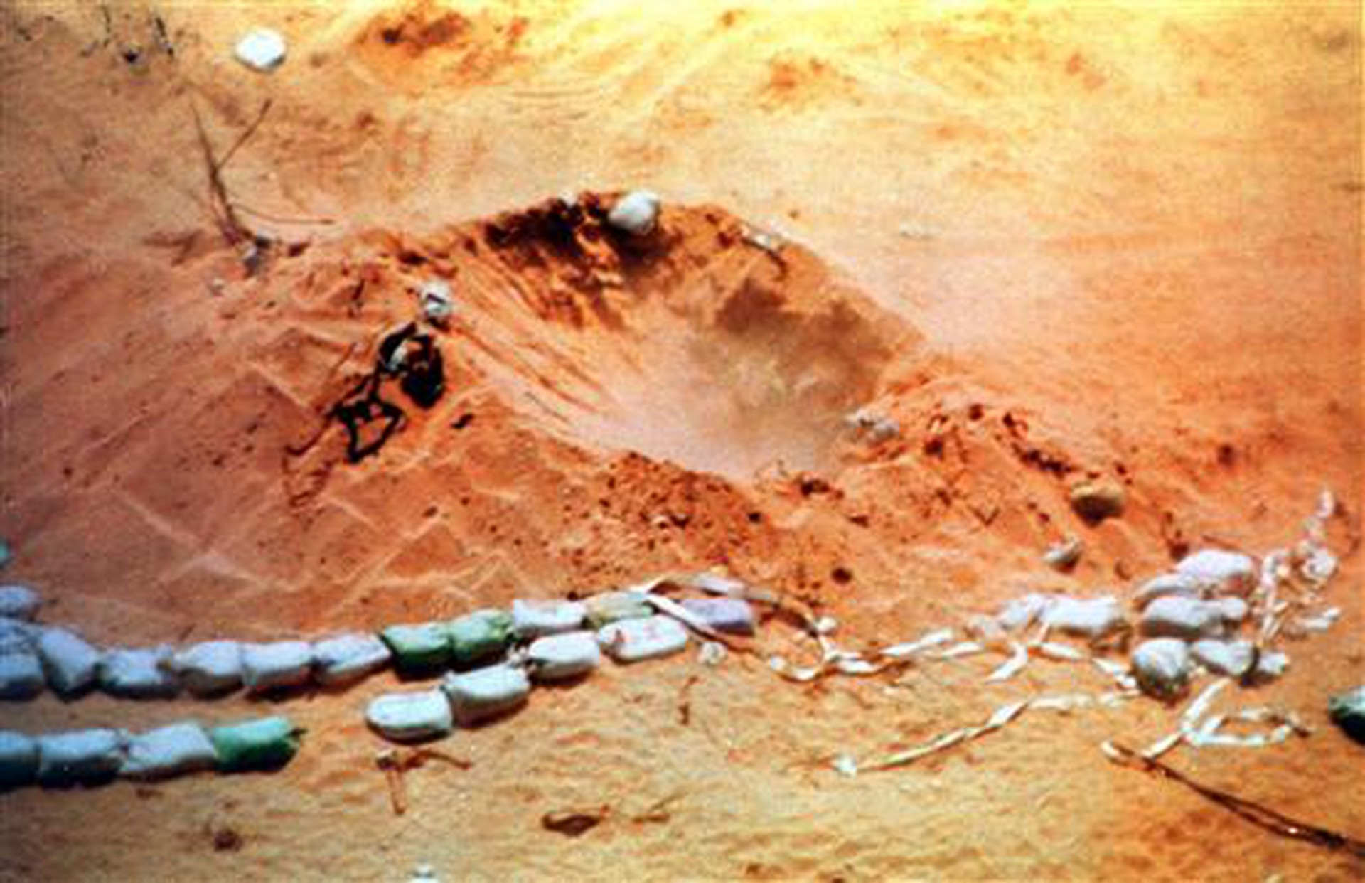 
Cơ sở thử nghiệm hạt nh&acirc;n của Ấn Độ ở Pokhran Ảnh: REUTERS
