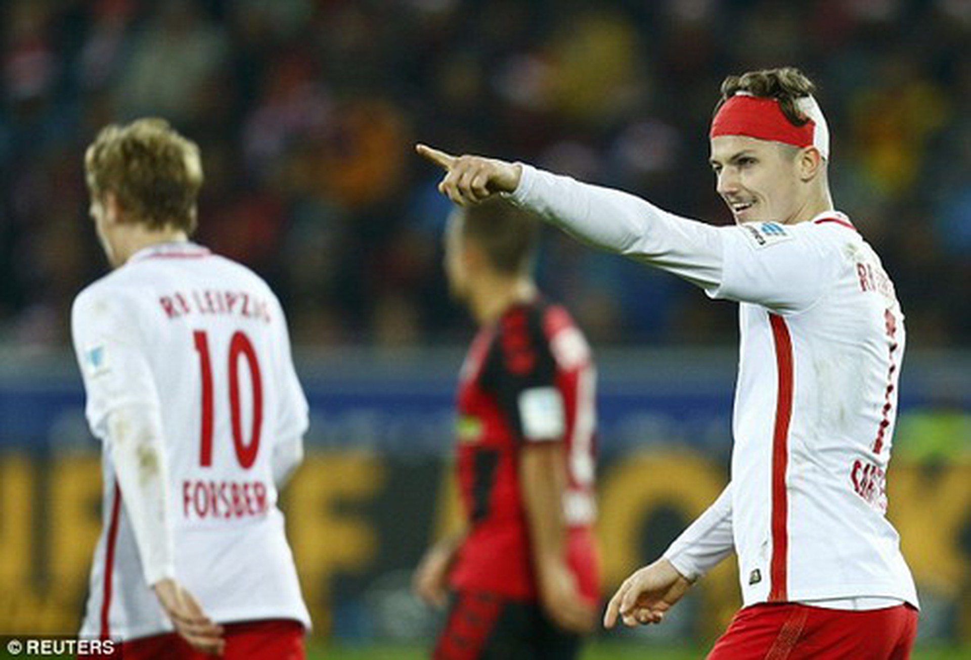 Marcel Sabitzer giữ vai tr&ograve; hộ c&ocirc;ng ở Leipzig
