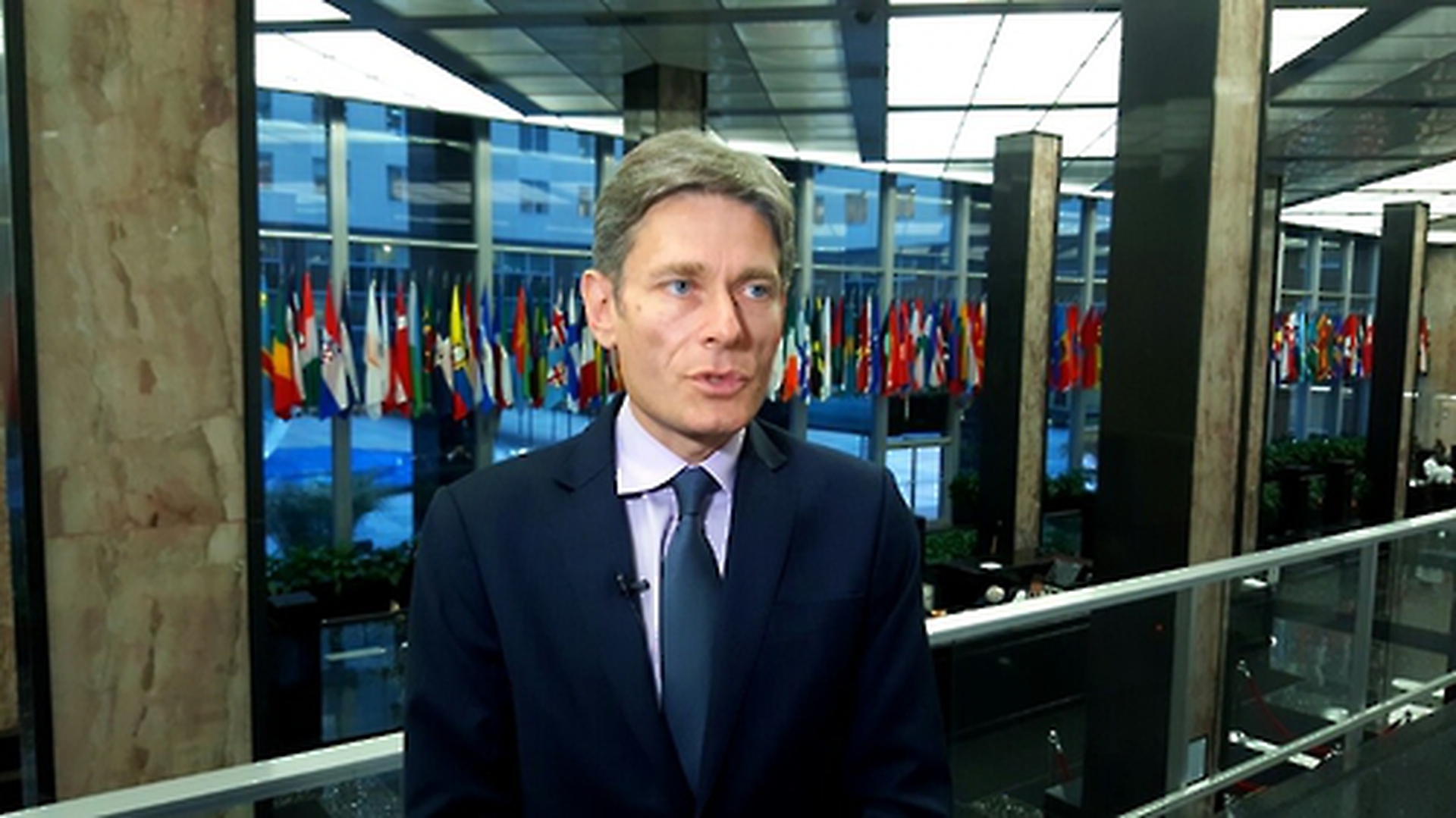 &Ocirc;ng Malinowski trả lời phỏng vấn Yonhap h&ocirc;m 11-1. Ảnh: YONHAP