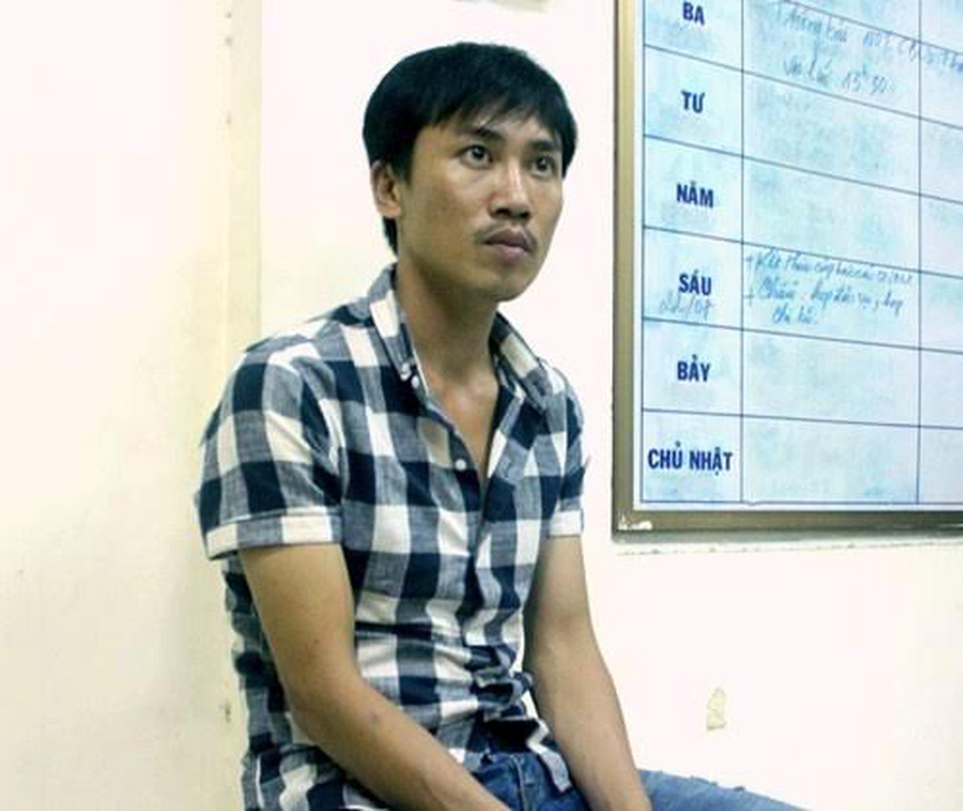Trần Văn Xu&acirc;n Lắm l&uacute;c mới bị bắt