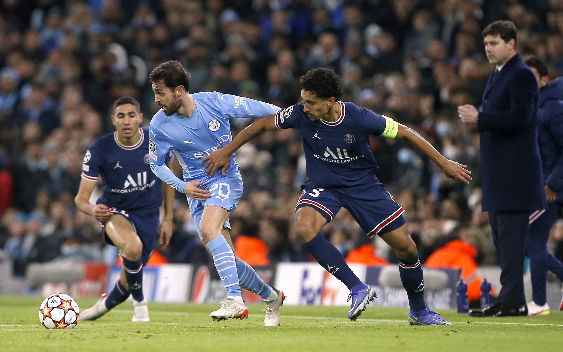 Man City ngược d&ograve;ng ngoạn mục, hạ đẹp PSG tại Etihad - Ảnh 2.