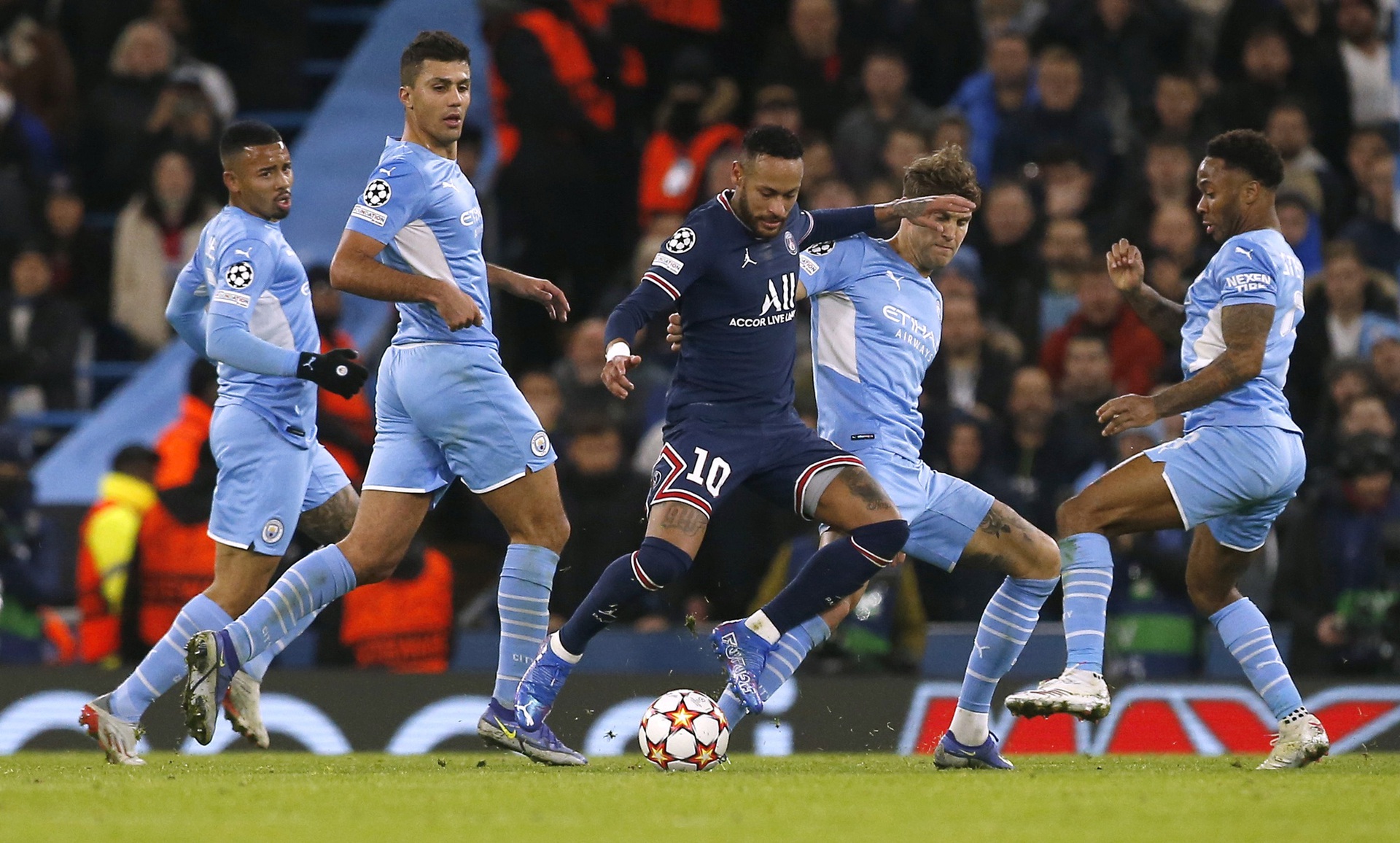 Man City ngược d&ograve;ng ngoạn mục, hạ đẹp PSG tại Etihad - Ảnh 4.