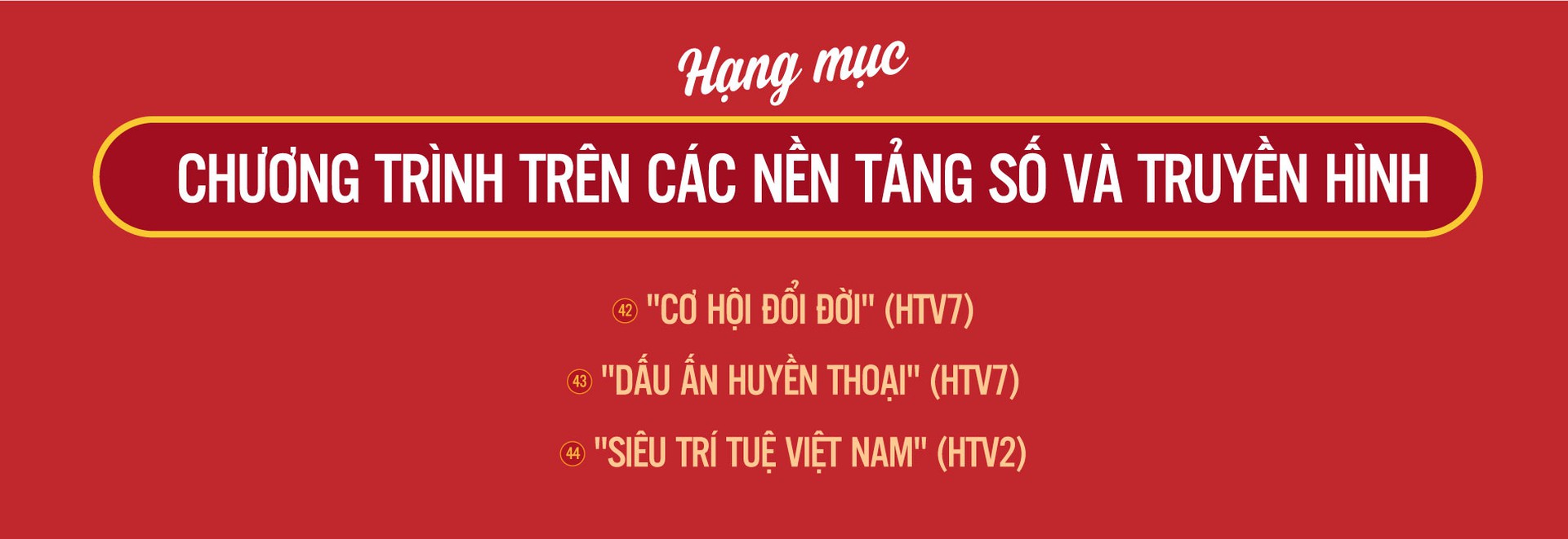 Ch&acirc;n dung 44 nghệ sĩ, t&aacute;c phẩm, chương tr&igrave;nh v&agrave;o v&ograve;ng bầu chọn Giải Mai V&agrave;ng 2021 - Ảnh 12.