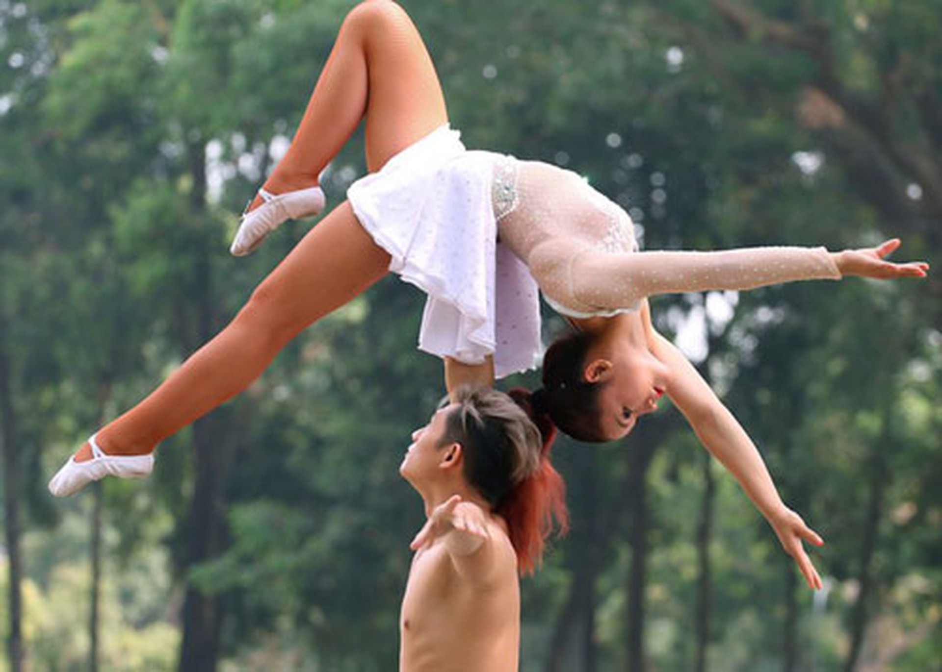 Cặp đ&ocirc;i xiếc Hiền Phước - Thanh Hoa: Mơ đưa xiếc Việt ra thế giới - Ảnh 3.