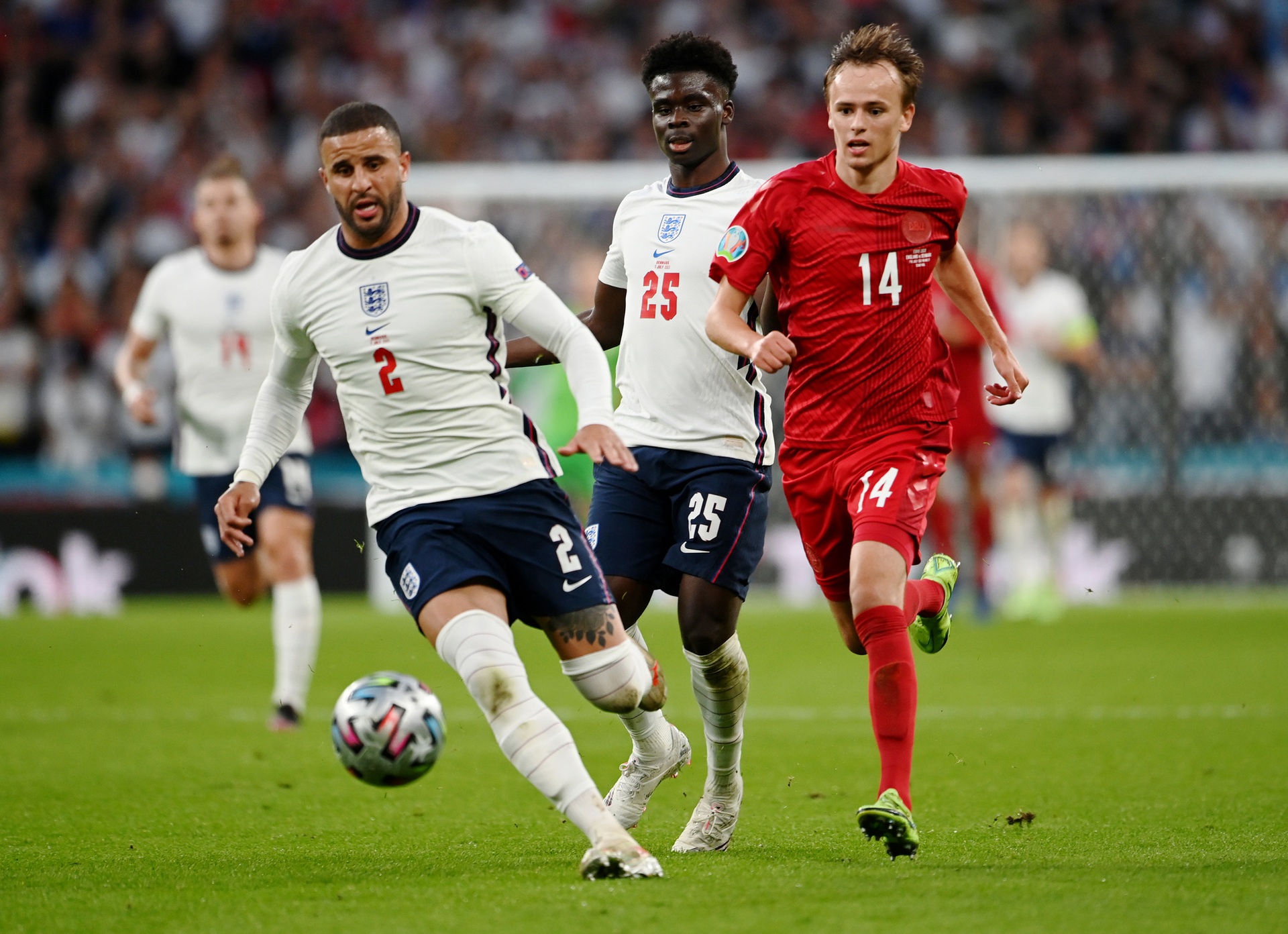 Được hưởng phạt đền, tuyển Anh v&agrave;o chung kết Euro 2020 - Ảnh 1.