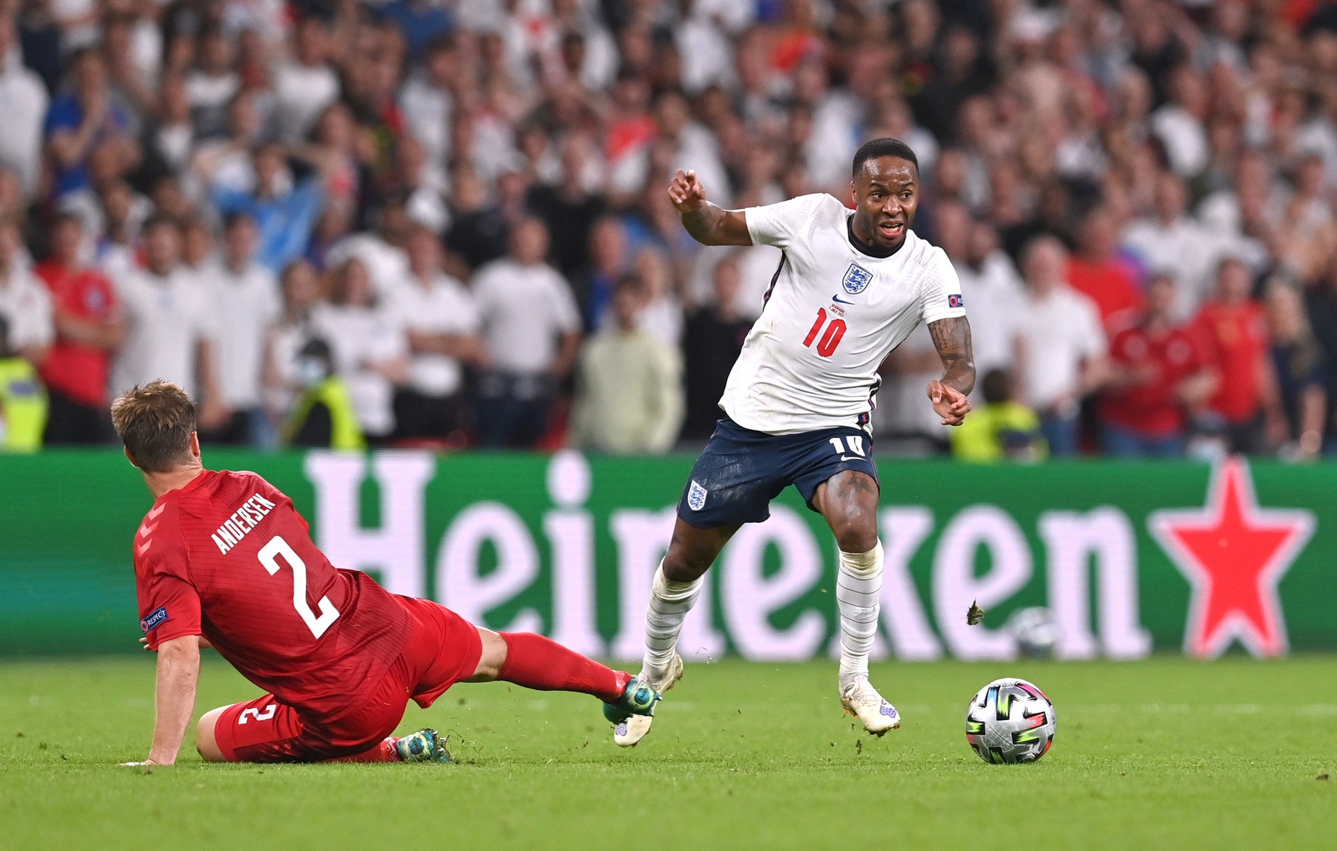 Được hưởng phạt đền, tuyển Anh v&agrave;o chung kết Euro 2020 - Ảnh 3.
