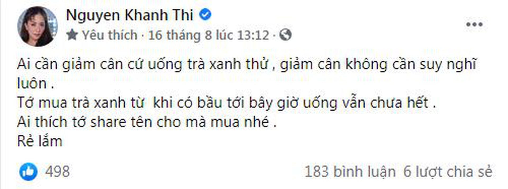 4 giờ s&aacute;ng, Kh&aacute;nh Thi livestream kh&oacute;c l&oacute;c khiến nhiều người hoang mang - Ảnh 2.