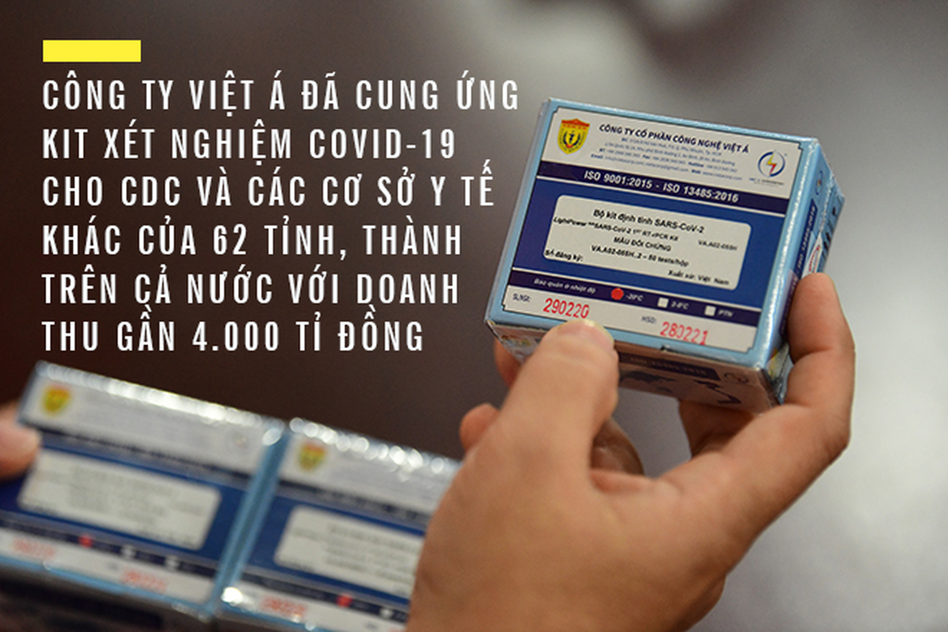 Vụ thổi gi&aacute; kit x&eacute;t nghiệm Việt &Aacute;: Những ai đ&atilde; nh&uacute;ng ch&agrave;m? - Ảnh 1.