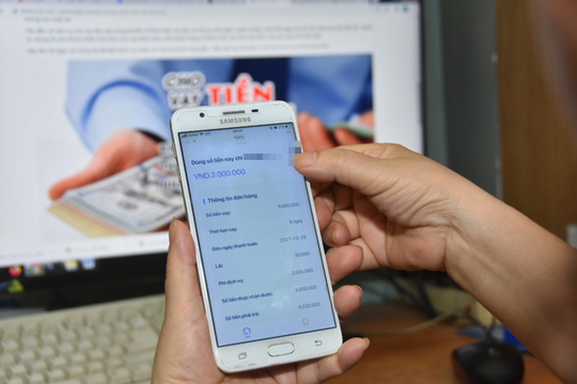 Khốn khổ v&igrave; vay tiền online từ app - Ảnh 1.