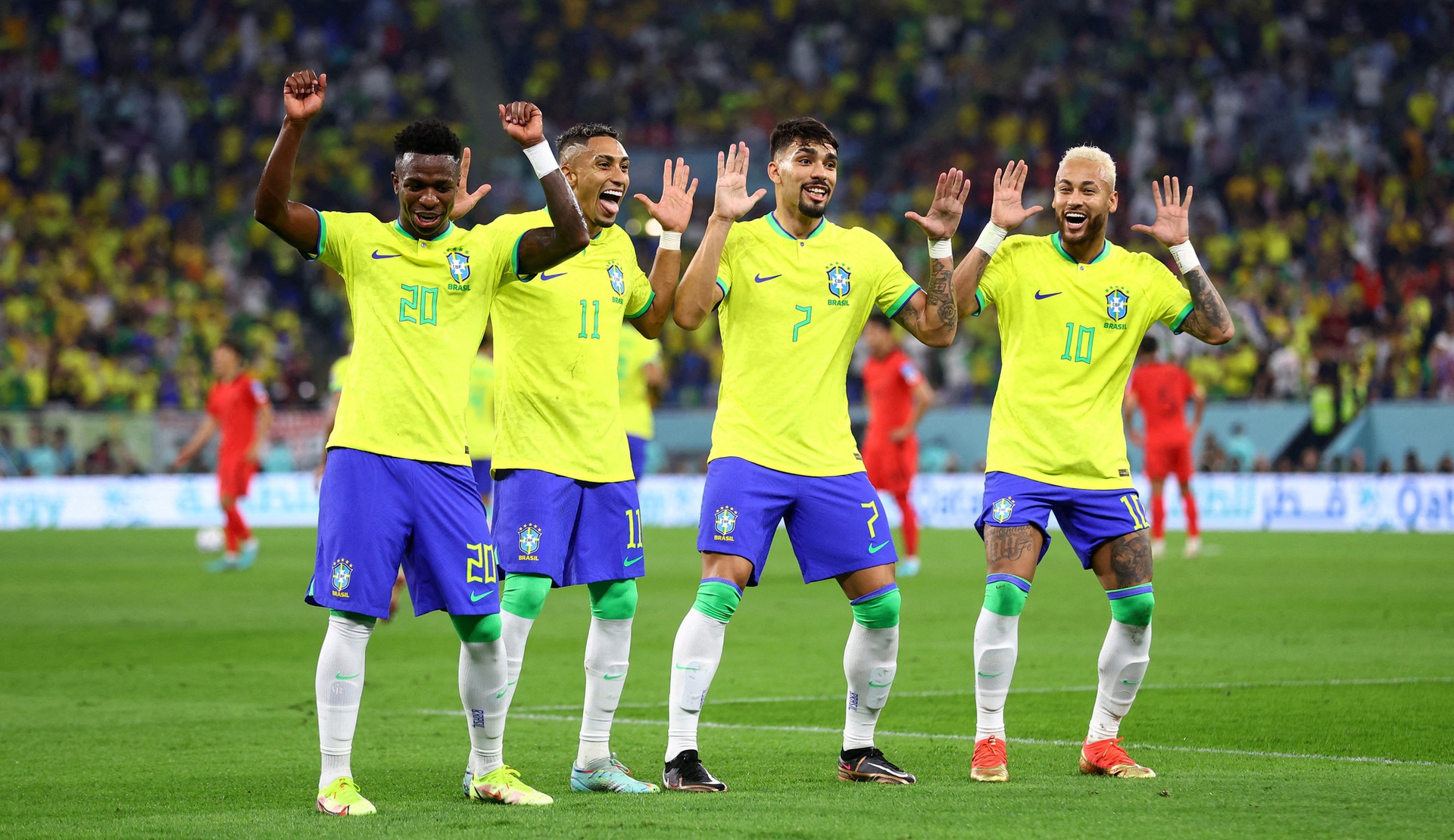 Đ&egrave; bẹp H&agrave;n Quốc, Neymar v&agrave; Brazil v&agrave;o tứ kết - Ảnh 5.