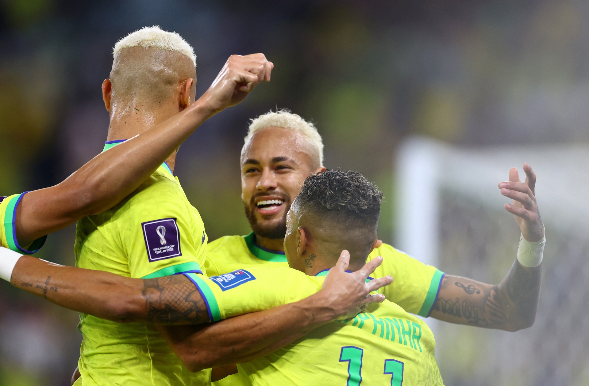 Đ&egrave; bẹp H&agrave;n Quốc, Neymar v&agrave; Brazil v&agrave;o tứ kết - Ảnh 3.