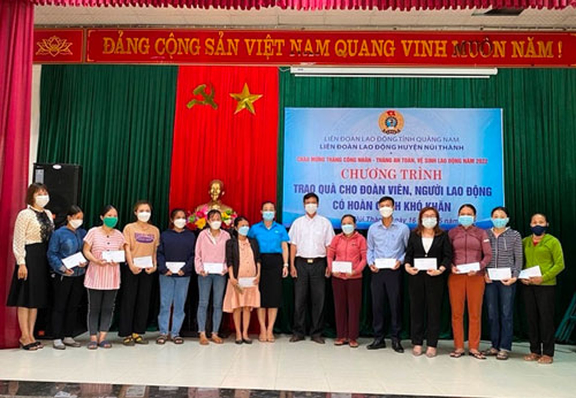 Quảng Nam: Chăm lo thiết thực cho đo&agrave;n vi&ecirc;n trong Th&aacute;ng C&ocirc;ng nh&acirc;n - Ảnh 1.