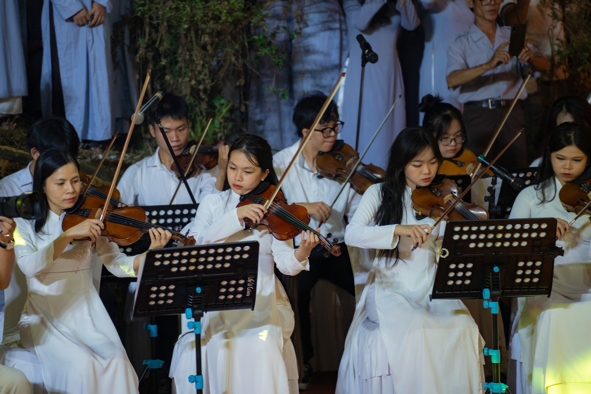 Huế thắp s&aacute;ng 7 đ&oacute;a hoa sen trong m&ugrave;a Phật đản - Ảnh 2.