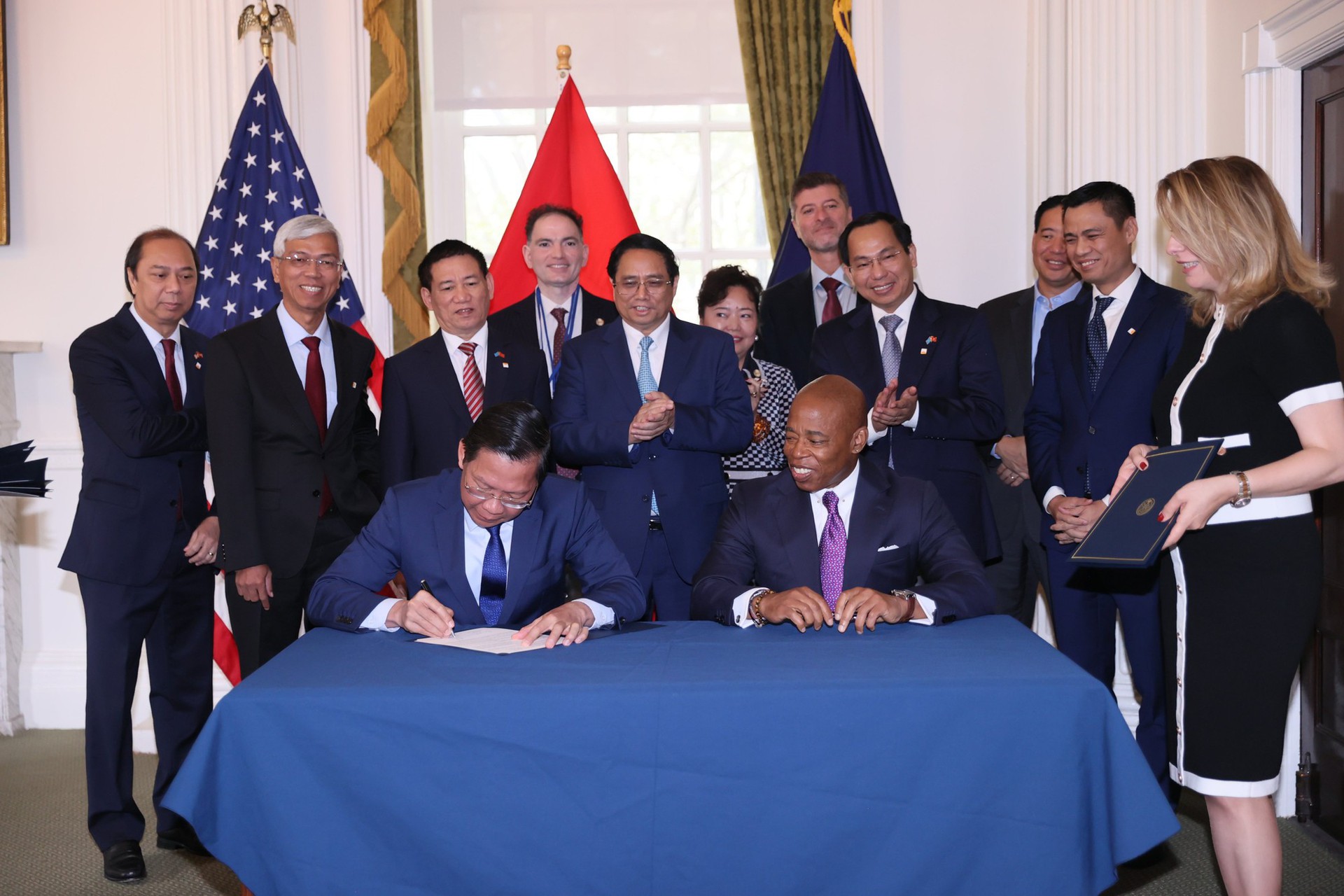 TP HCM kết nghĩa với TP New York - Ảnh 1.