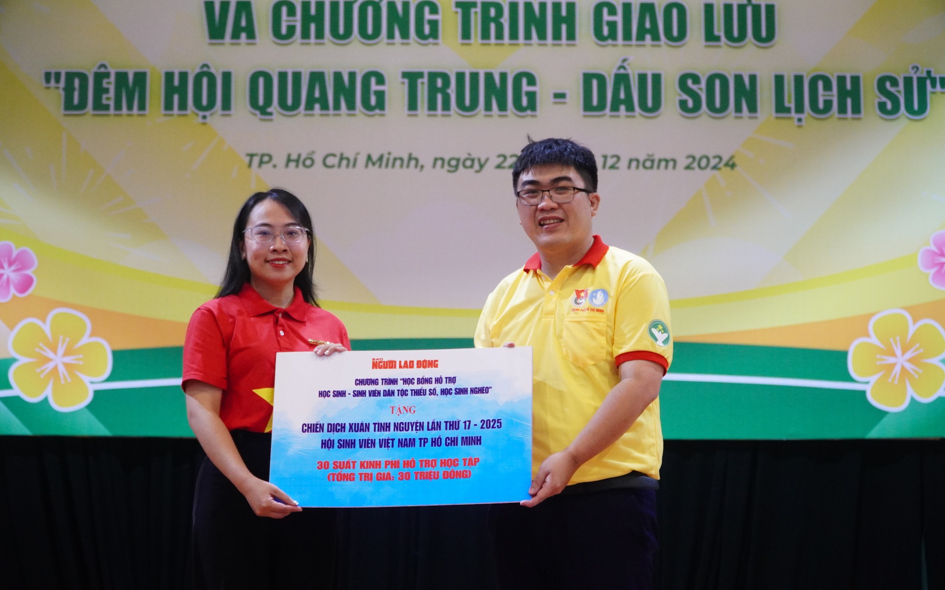 B&aacute;o Người Lao Động đồng h&agrave;nh Chiến dịch Xu&acirc;n t&igrave;nh nguyện 2025