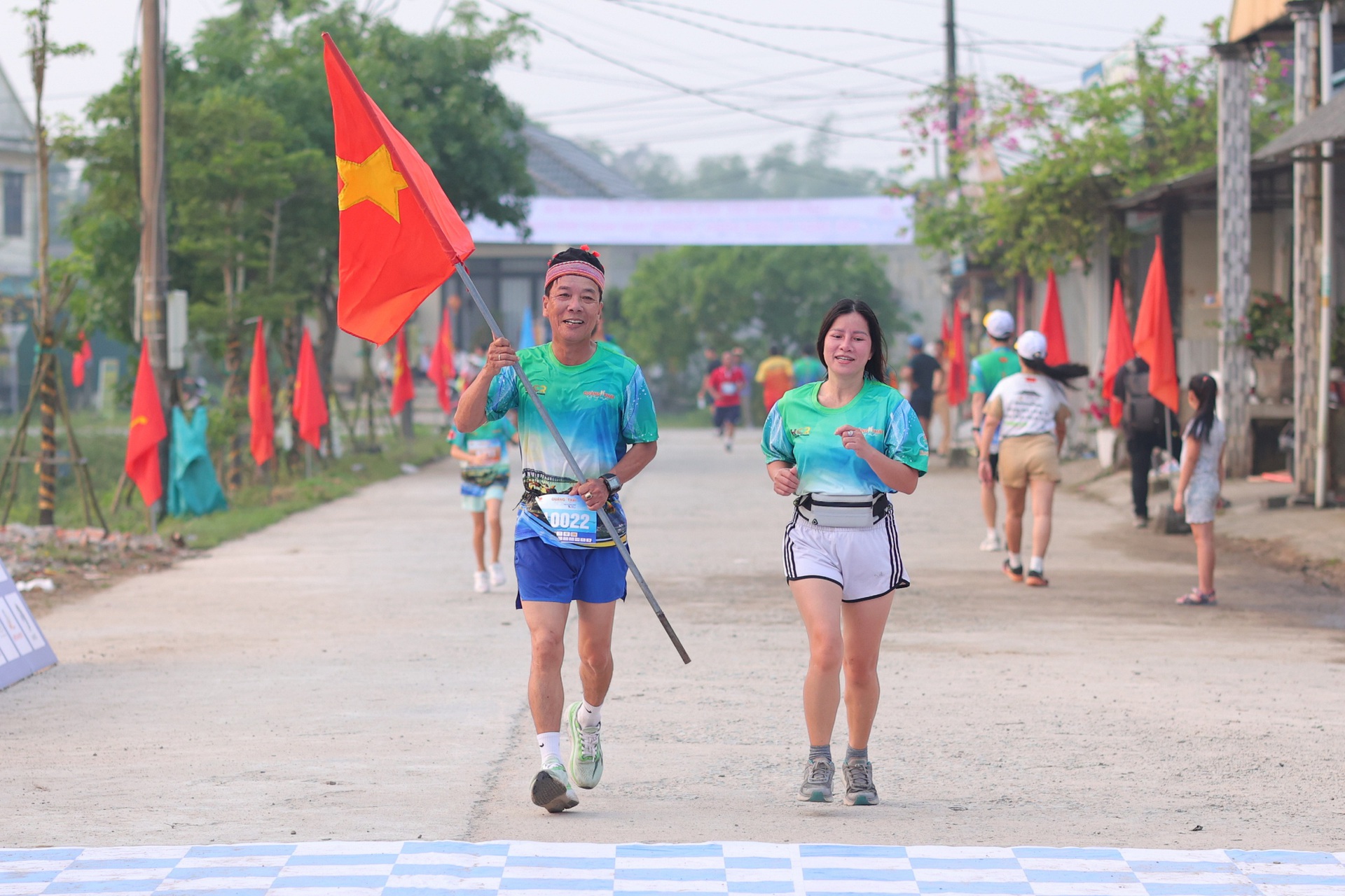 Thiêng liêng chặng về đích Ảnh: CAO NGUYỄN XUÂN ĐẠT