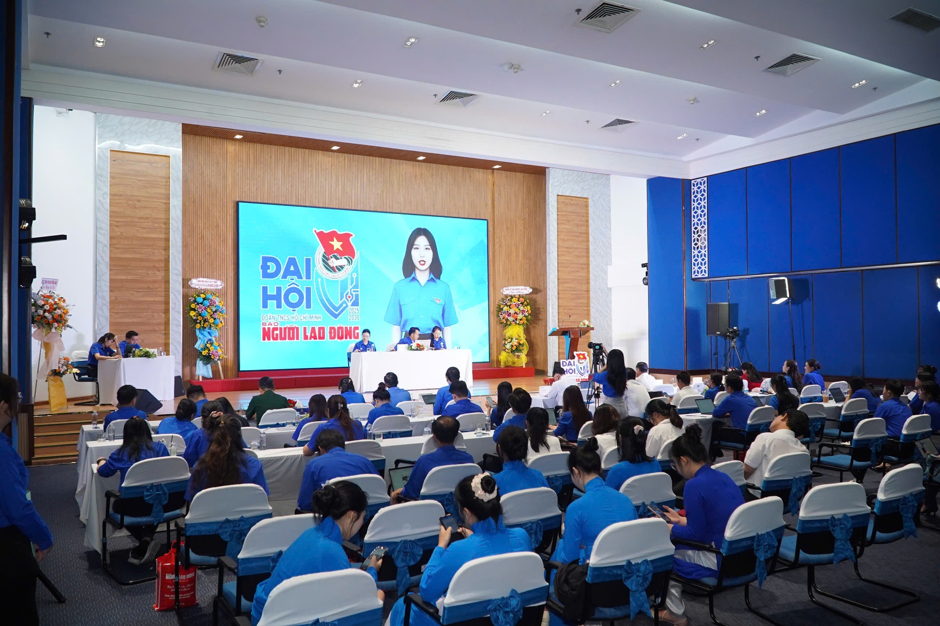 Đại hội Đo&agrave;n thanh ni&ecirc;n B&aacute;o Người Lao Động lần VII Kh&aacute;t vọng tuổi trẻ s&aacute;ng tạo - Ảnh 2.