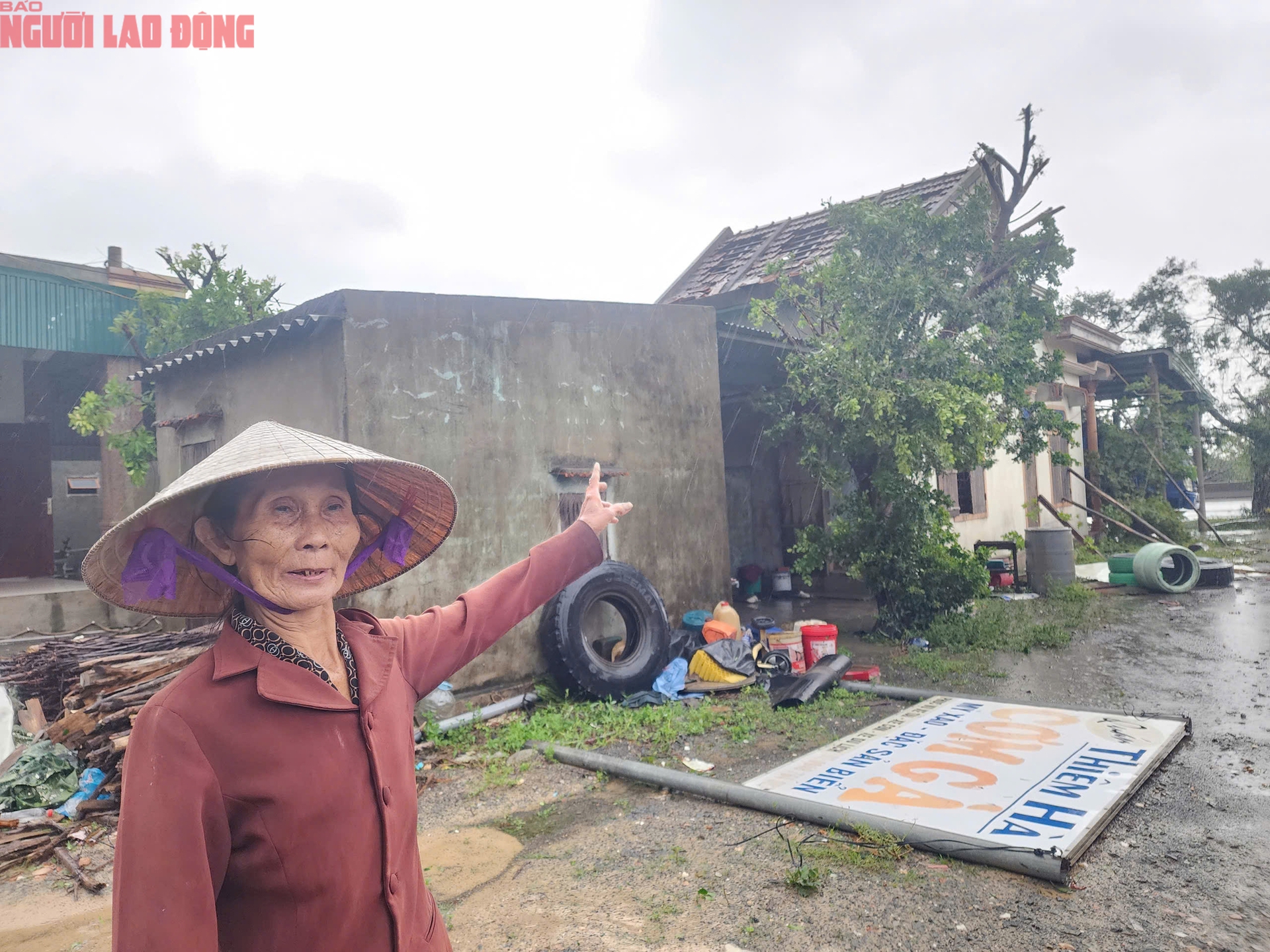 Quảng Trị sau b&atilde;o số 10: Thiệt hại nặng nề tại x&atilde; Ph&uacute; Trạch sau cơn b&atilde;o - Ảnh 6.