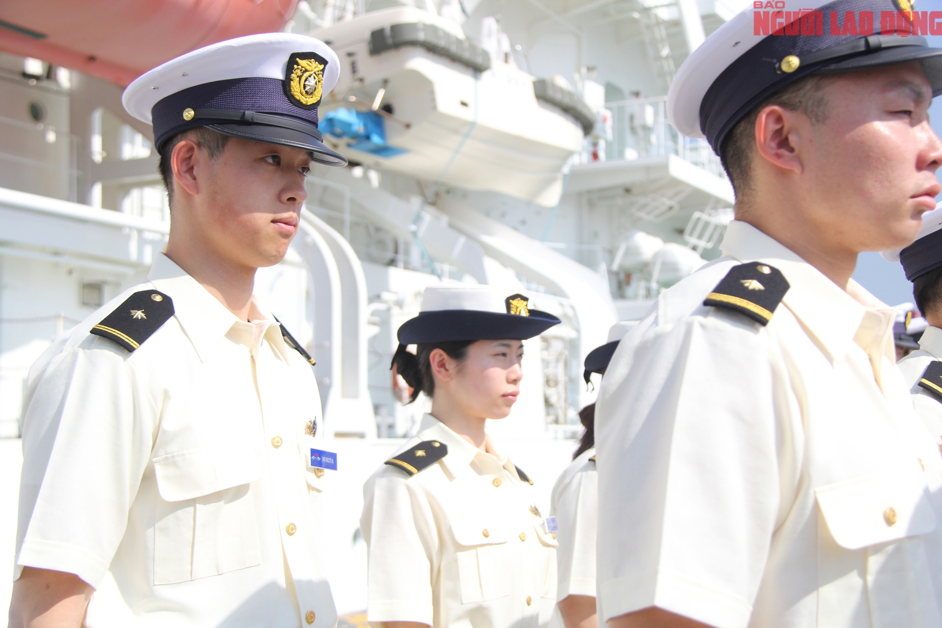 T&agrave;u tuần tra Akitsushima của Lực lượng Bảo vệ bờ biển Nhật Bản thăm Đ&agrave; Nẵng - Ảnh 11.