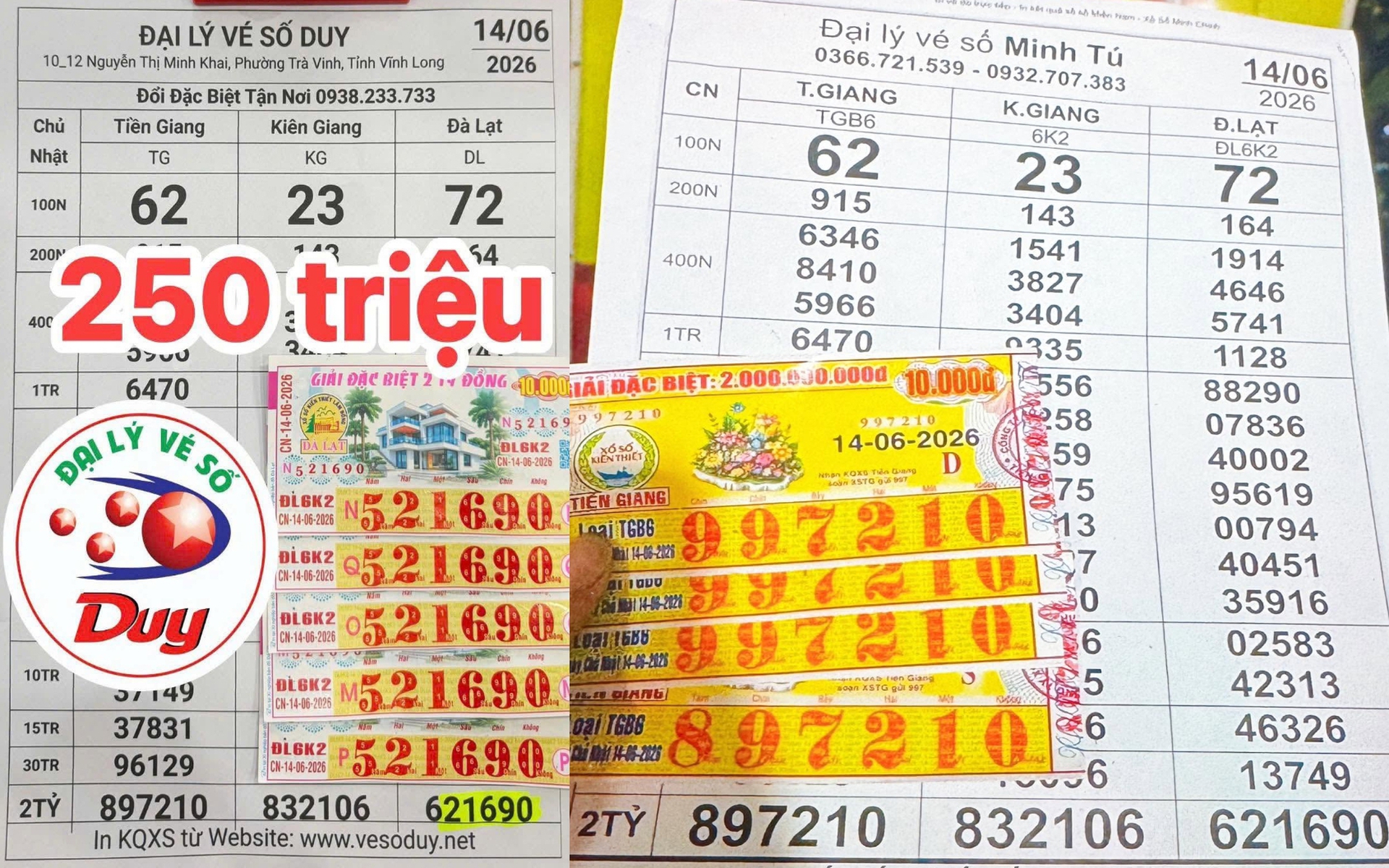 Lộ diện nhiều người sở hữu v&eacute; tr&uacute;ng 3 giải độc đắc xổ số miền Nam - Ảnh 2.