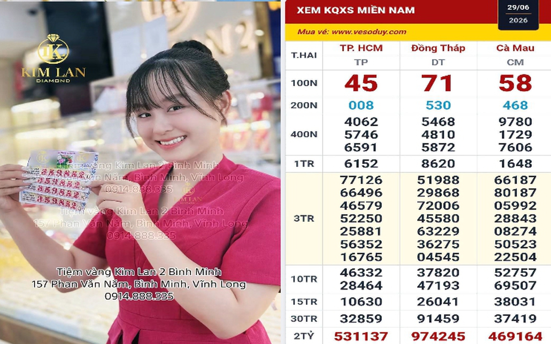 Ba giải độc đắc xổ số miền Nam vẫn đang t&igrave;m người may mắn - Ảnh 2.