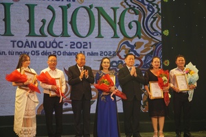 139 huy chương được trao tại Liên hoan Sân khấu cải lương toàn quốc