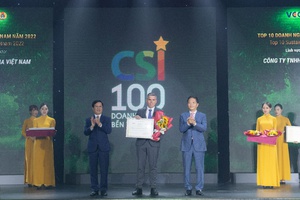 FrieslandCampina Việt Nam được vinh danh Top 10 doanh nghiệp bền vững từ những đóng góp cho cộng đồng