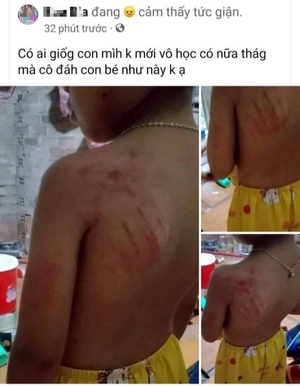 Tạm ngừng giảng dạy với cô giáo bị tố bắt học sinh "liếm đất" trong giờ học Đạo đức - Ảnh 2.