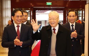 Tổng Bí thư Nguyễn Phú Trọng dự Hội nghị Ngoại giao