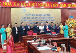 Vietnam Airlines ưu đãi giá vé cho các doanh nghiệp du lịch đến Phú Yên