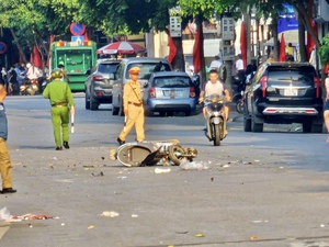 Tài xế vi phạm nồng độ cồn gây tai nạn liên hoàn, 4 người bị thương