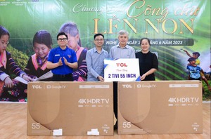TCL chung tay báo Người Lao Động hỗ trợ các trường học thiệt hại do bão lũ tại miền Trung - Ảnh 4.