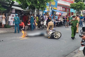 Tai nạn nghiêm trọng ở quận Bình Thạnh, TP HCM