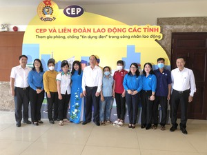 CEP tăng cường phối hợp phòng chống tín dụng đen trong công nhân