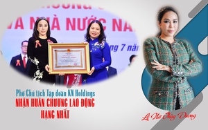 Phó Chủ tịch Tập đoàn KN Holdings nhận Huân chương Lao động hạng Nhất