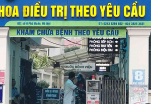 Giá khám chữa bệnh theo yêu cầu giảm 