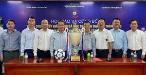 12 đội bóng tranh tài vòng chung kết Press Cup toàn quốc