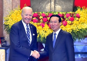 Chủ tịch nước Võ Văn Thưởng hội kiến Tổng thống Mỹ Joe Biden