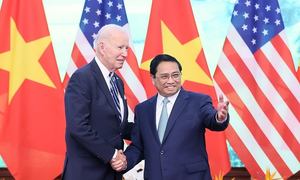 Thủ tướng Phạm Minh Chính hội kiến Tổng thống Mỹ Joe Biden