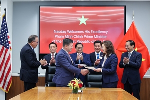 NASDAQ và Ủy ban Chứng khoán Nhà nước ký kết hợp tác