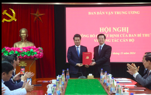 Quyền Bí thư Lâm Đồng làm Phó Bí thư Đảng ủy MTTQ, các đoàn thể Trung ương - Ảnh 2.